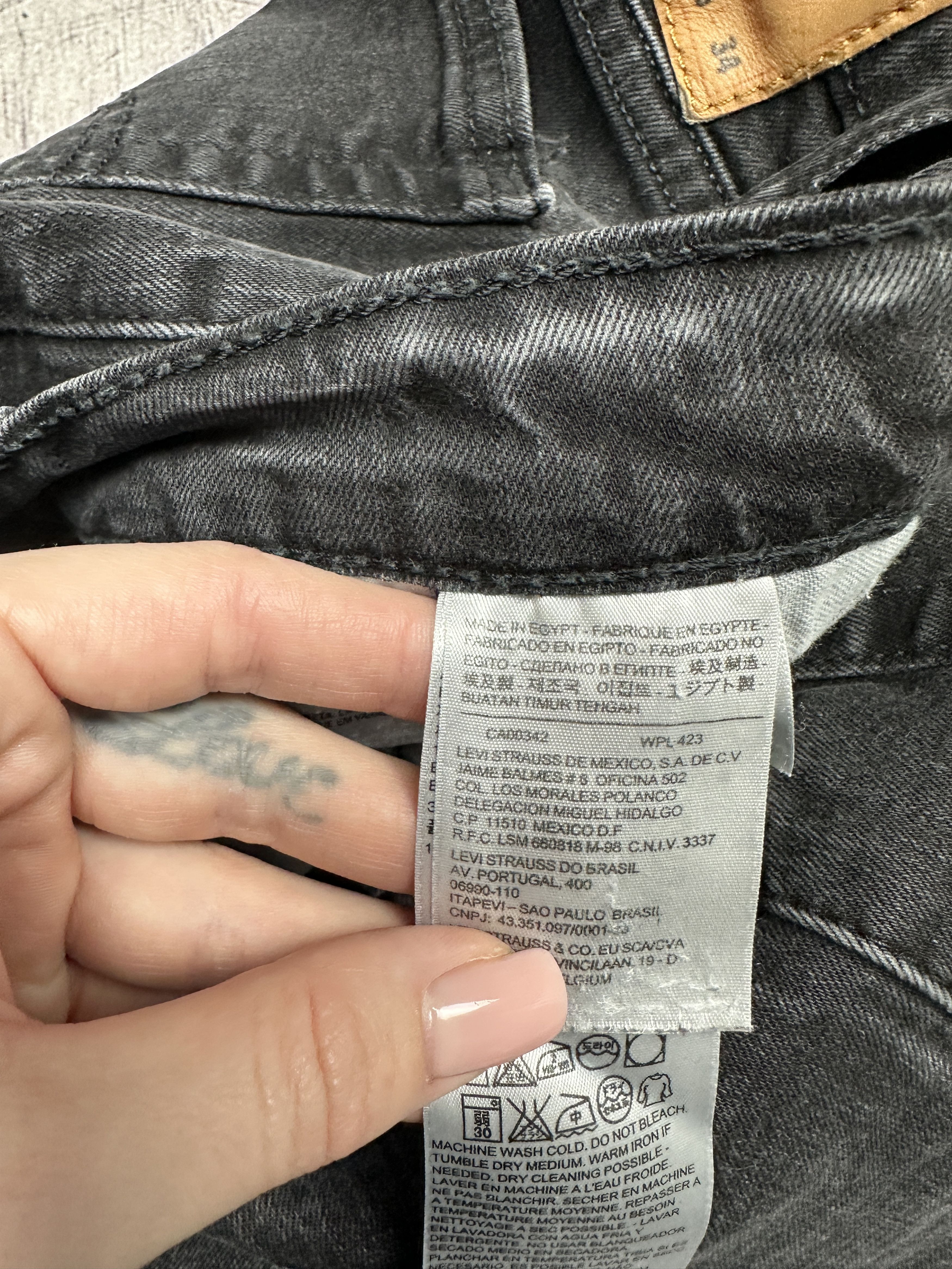 Levi's Levi's 514 Mens Denim Pants Jeans Size 36 x 34 Size US 36 / EU 52 - 8 Thumbnail