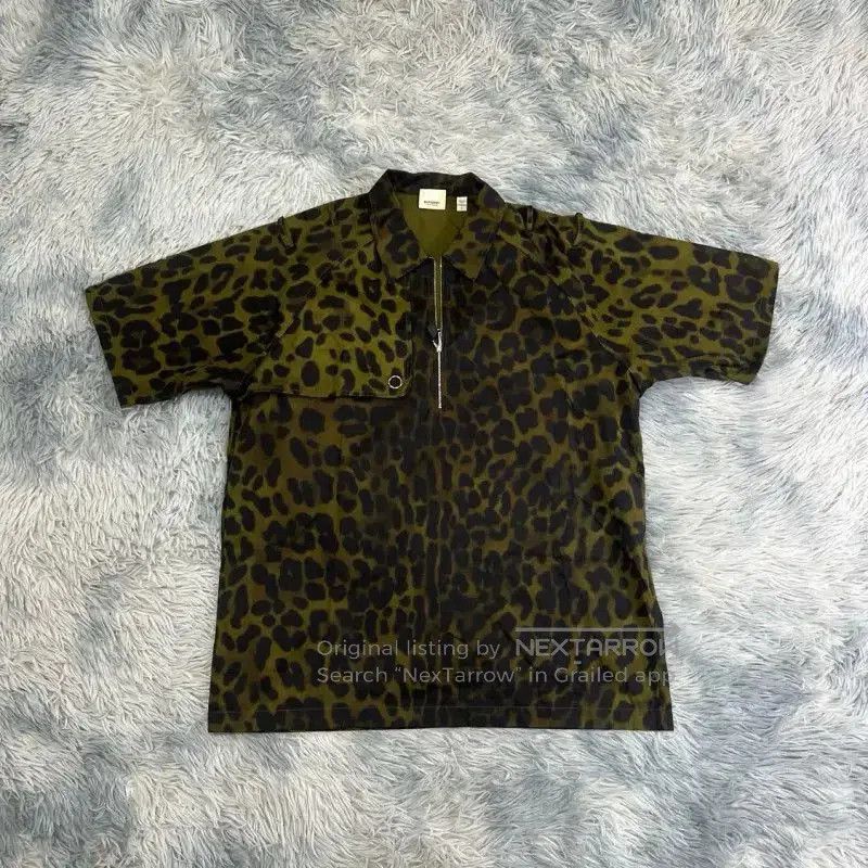 Burberry Burberry Military Green Cotton Men's T-Shirt. Size US L / EU 52-54 / 3 - 1 Thumbnail