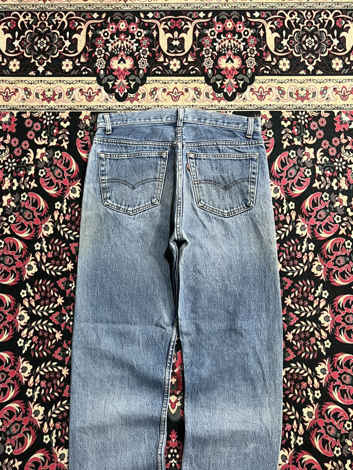 Levi's Vintage Y2K Levi’s 501 Blue Washed Straight Leg Jeans Size US 33 - 8 Thumbnail
