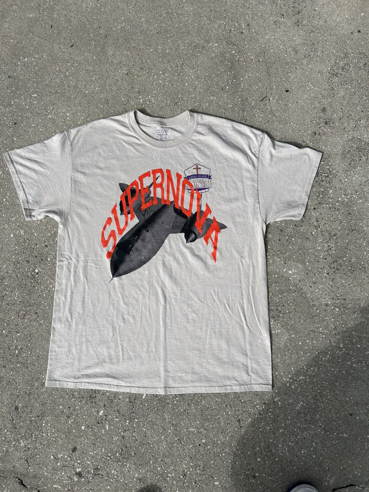 Other 1/1 Your World Supernova sr71 tan layered graphic t shirt Size US XL / EU 56 / 4 - 1 Thumbnail