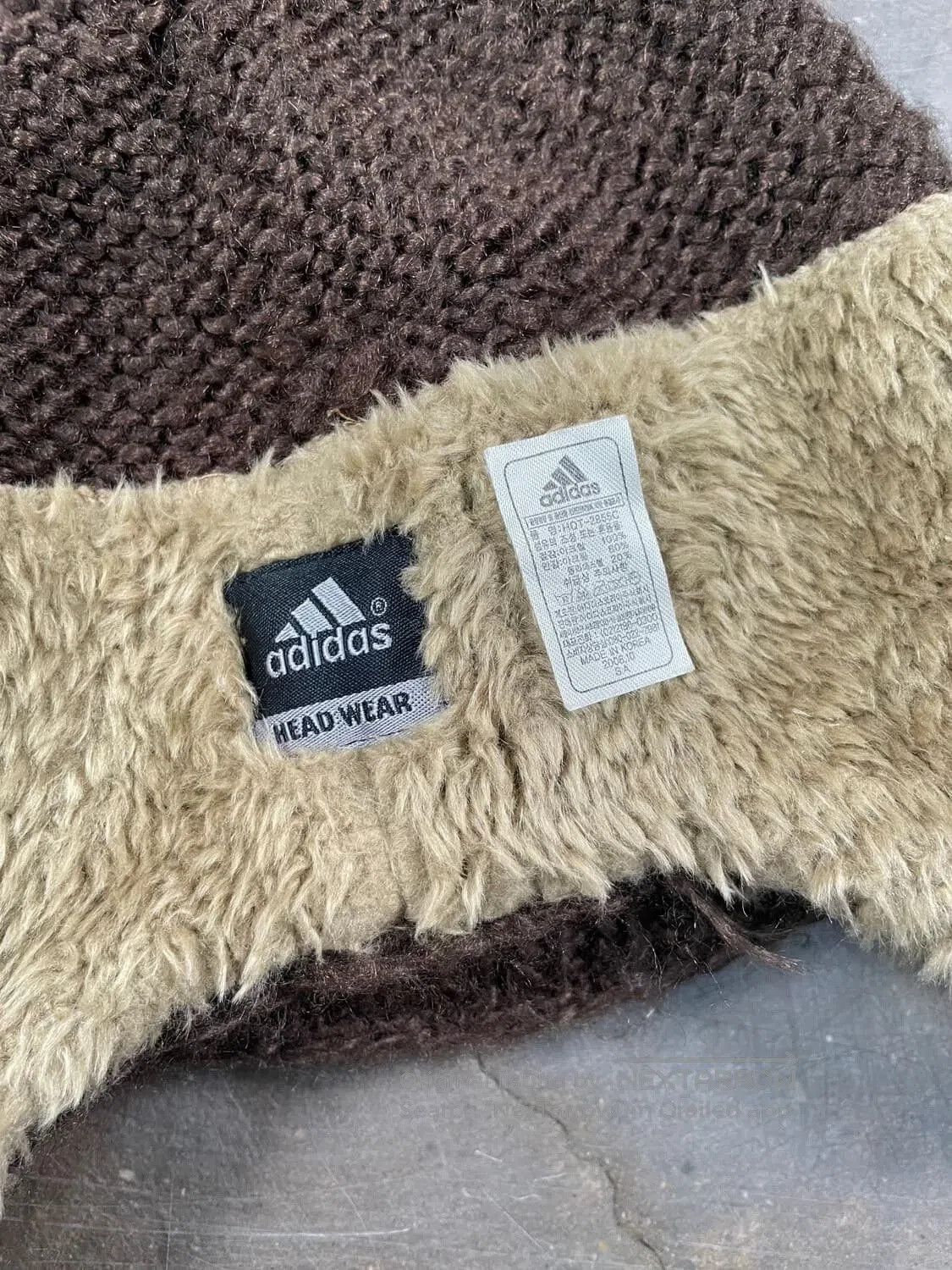 Adidas Adidas Vintage Knit Braid Beanie. Size ONE SIZE - 4 Thumbnail