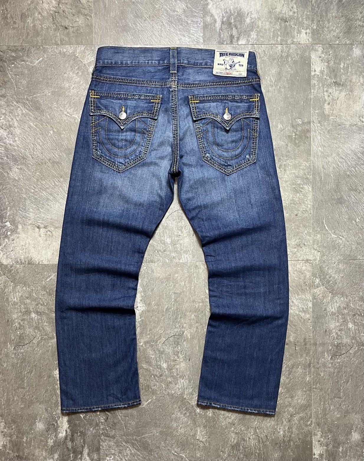 True Religion True Religion Vintage Straight Denim Jeans Japan Baggy 90s Size US 36 / EU 52 - 1 Thumbnail