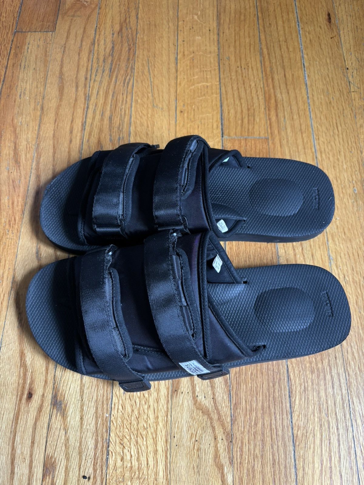 Suicoke Black Suicoke Slides Size US 12 / EU 45 - 4 Thumbnail