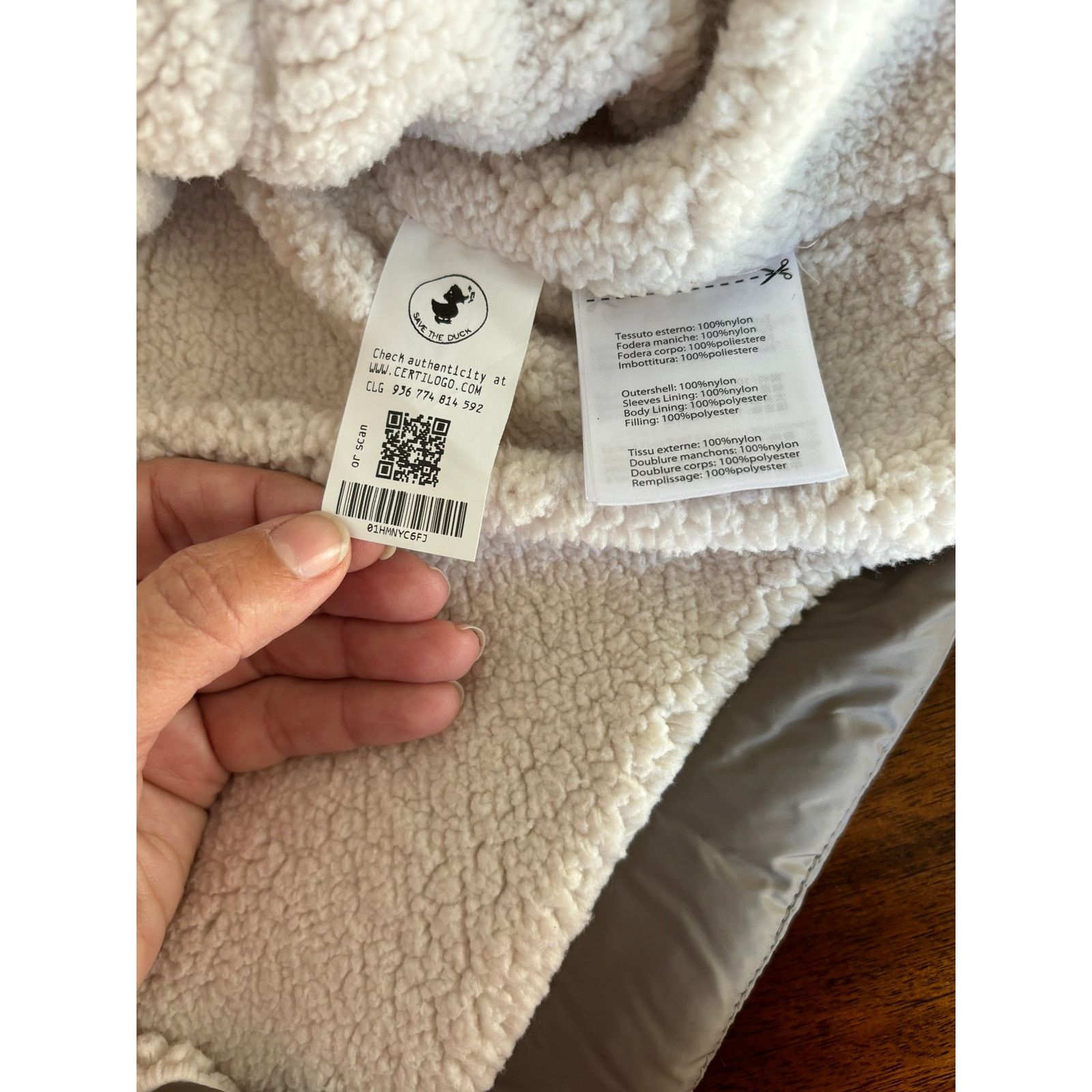Save The Duck Save the Duck Puffer Fleece Lined Green Vest Size 2/M Size M / US 6-8 / IT 42-44 - 6 Thumbnail