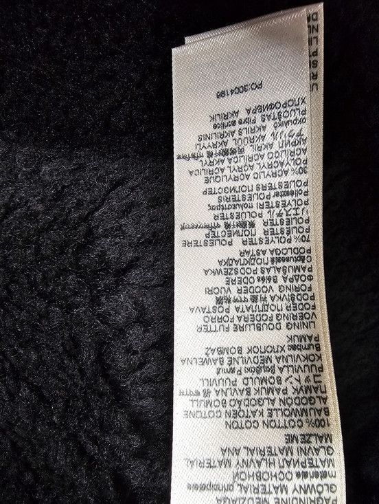 7 For All Mankind 7 For All Mankind Western Trucker Jacket Black Sherpa Lined Size US XXL / EU 58 / 5 - 7 Thumbnail