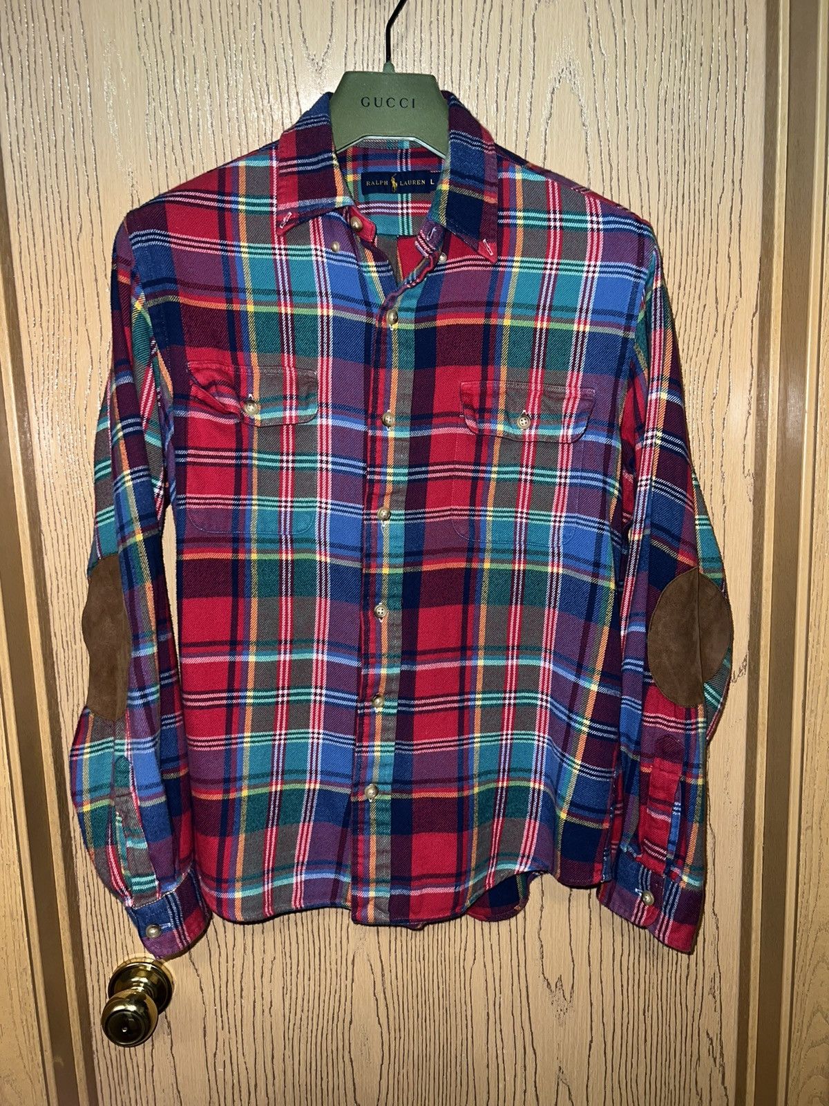 Polo Ralph Lauren × Ralph Lauren Polo Ralph Lauren Flannel Size Large Size US L / EU 52-54 / 3 - 1 Thumbnail