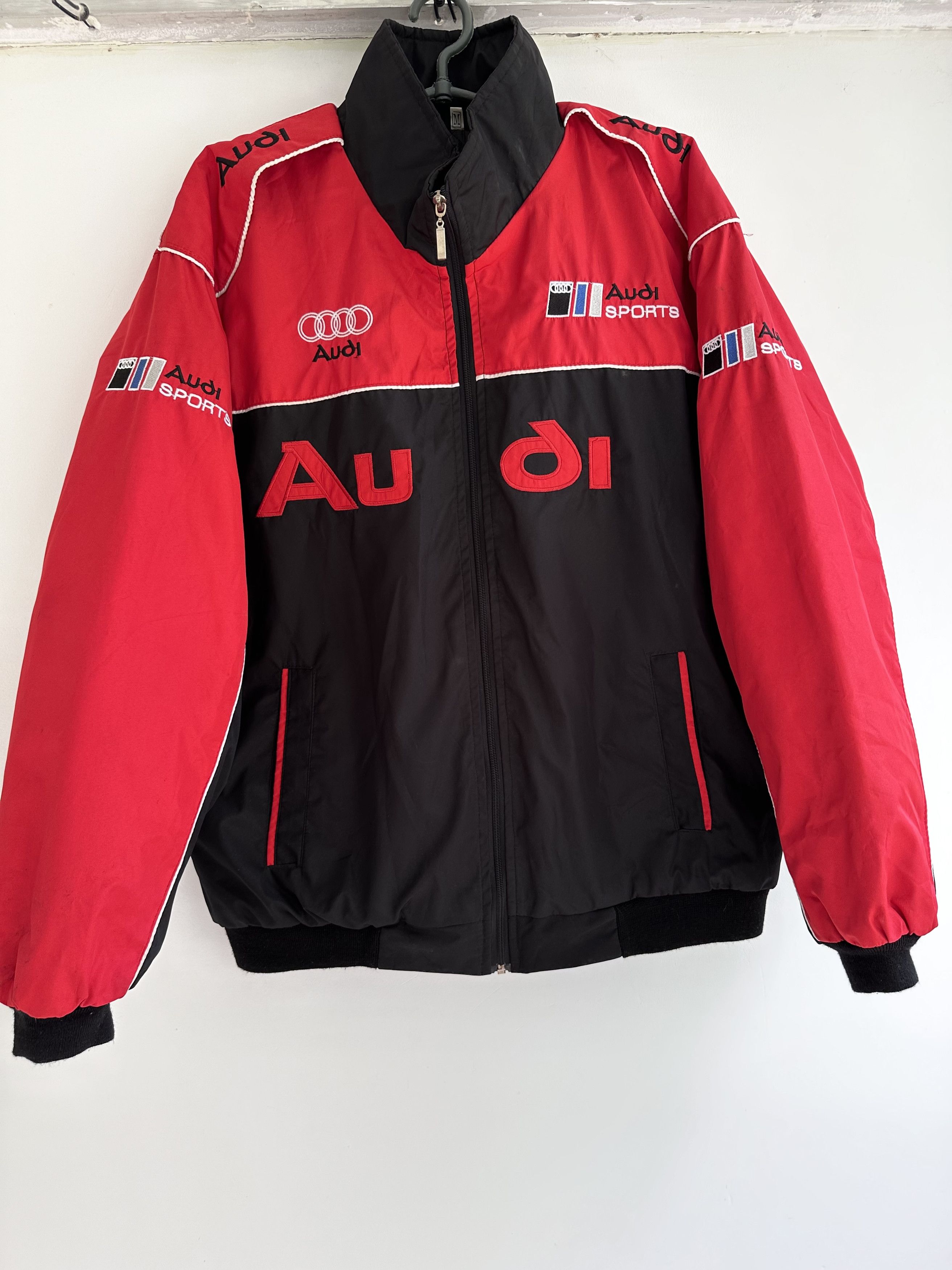 Audi × Vintage Audi vintage jacket racing Size US L / EU 52-54 / 3 - 1 Thumbnail
