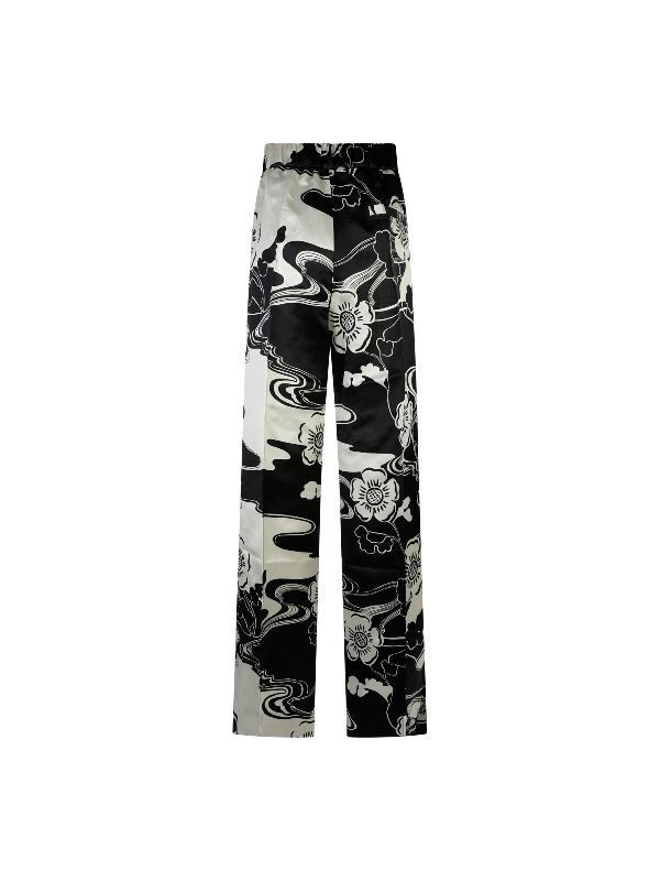 Jil Sander o1y1025 Sweatpant in Black/White Size 27" / US 4 / IT 40 - 2 Thumbnail