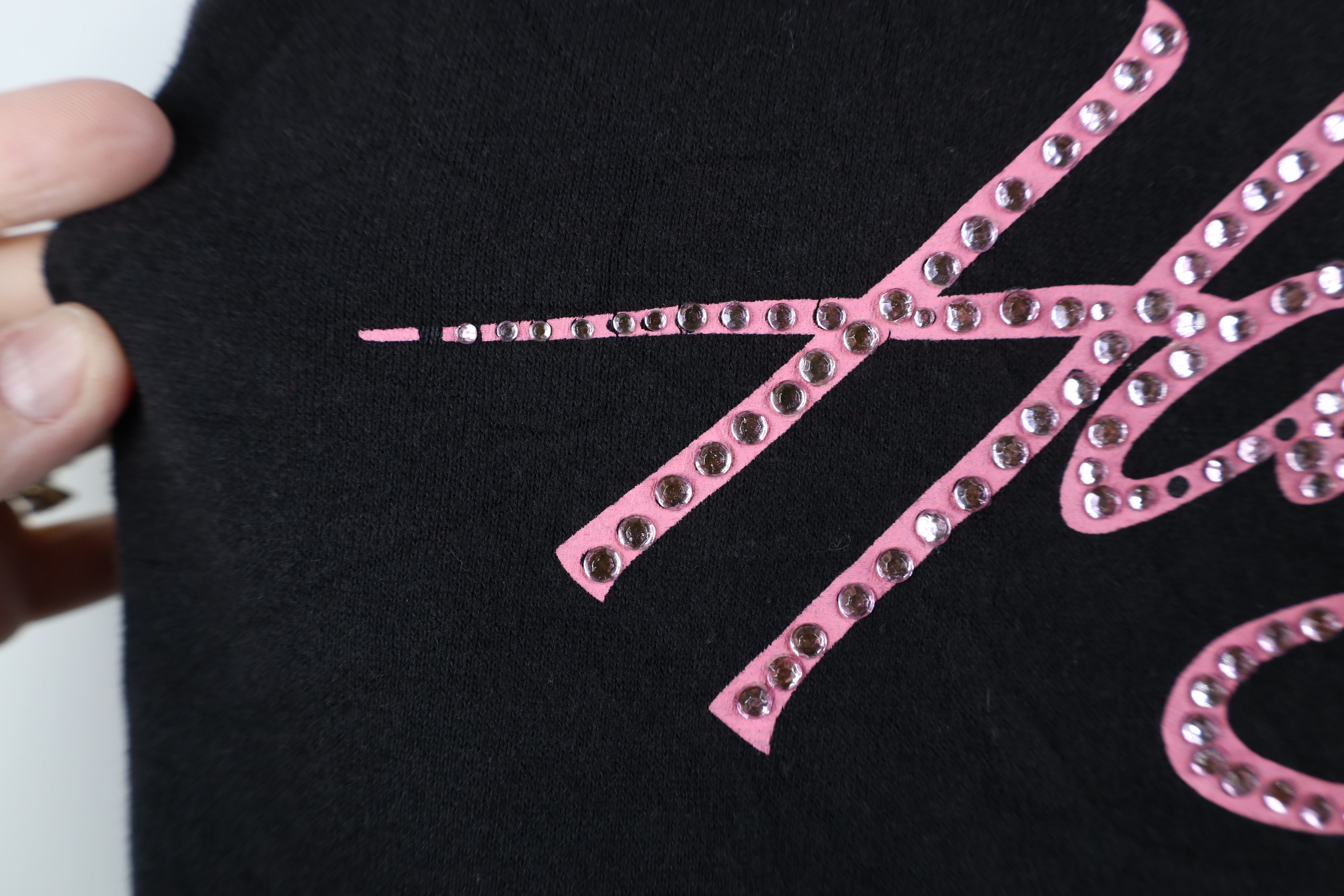 Harley Davidson Vintage Y2K Harley Davidson Sequin Script Full Zip Hoodie Size XL / US 12-14 / IT 48-50 - 5 Thumbnail