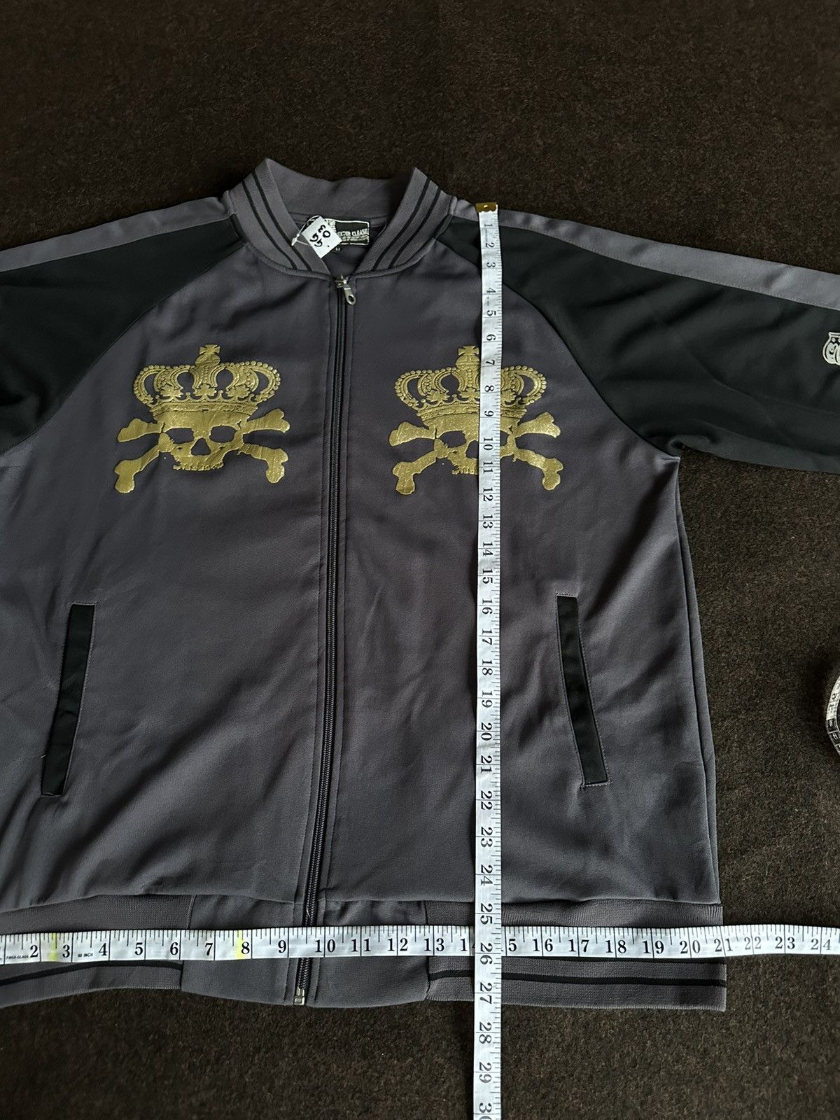 Yasuyuki Ishii King Of Skulls Big Logo Zipper Track Jacket Z91 Size US L / EU 52-54 / 3 - 10 Thumbnail
