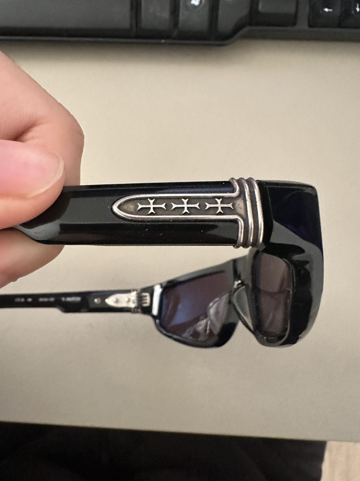 Chrome Hearts Chrome Hearts T.Hutch Sunglasses Size ONE SIZE - 7 Thumbnail