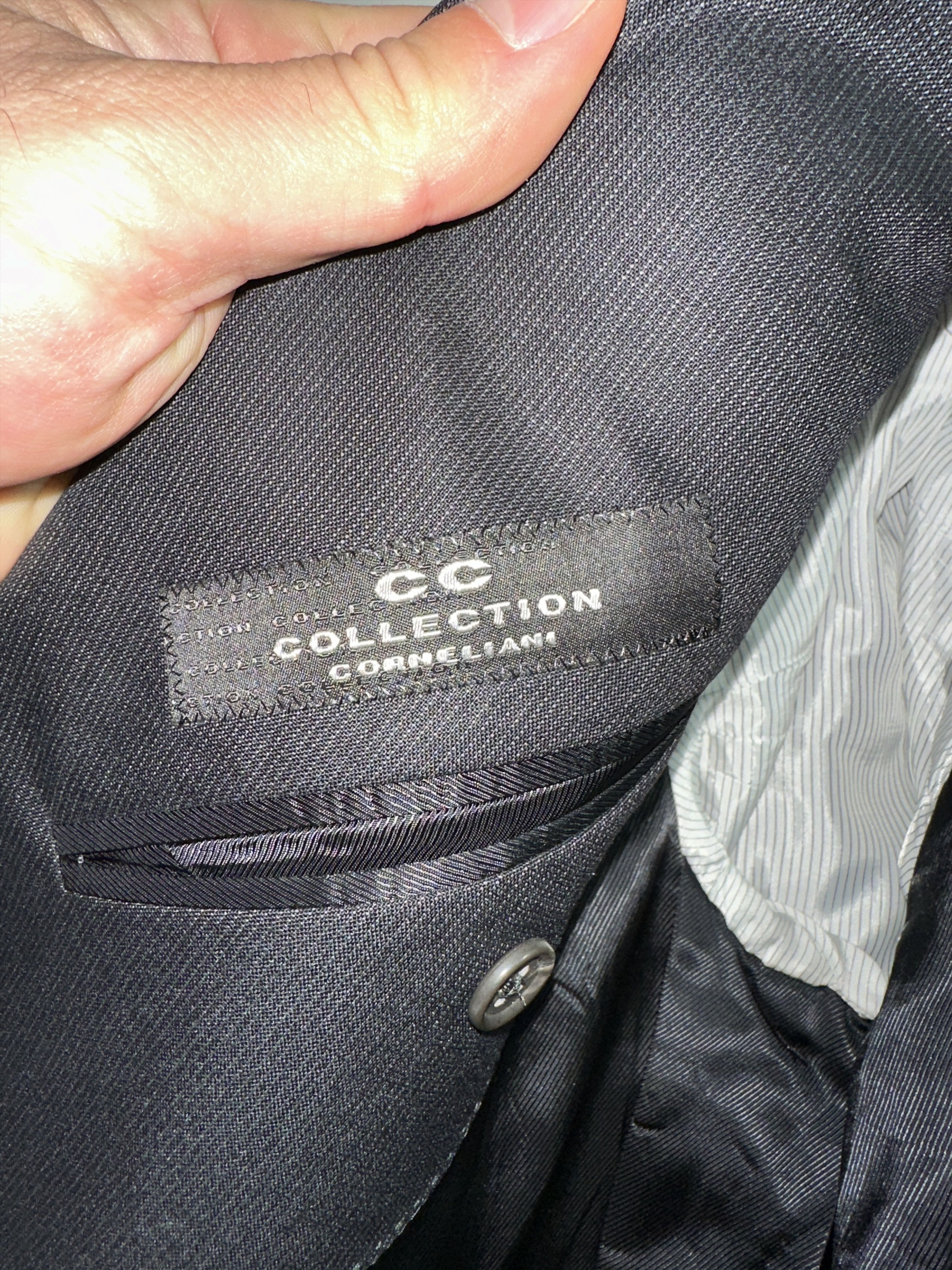Corneliani CC Collection Corneliani Reset Wool Blazer Jacket 52 8R Size 52R - 4 Thumbnail