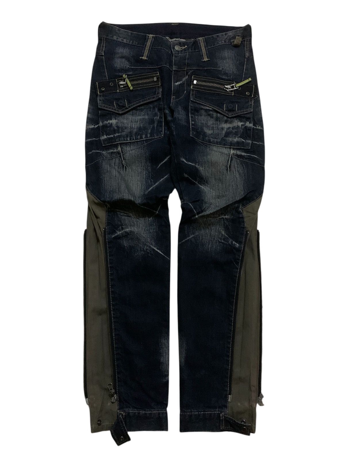PPFM 💥Japanese Ppfm Seditionaries Bush Denim Size US 31 - 1 Thumbnail