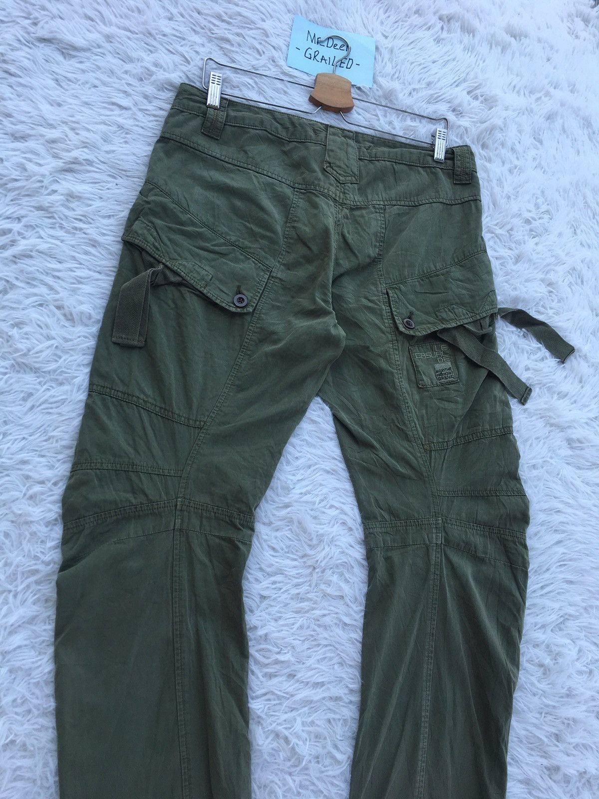 Marithe + Francois Girbaud Rare Vintage Marithe Francois Girbaud Cargo Pant Size US 33 - 17 Thumbnail