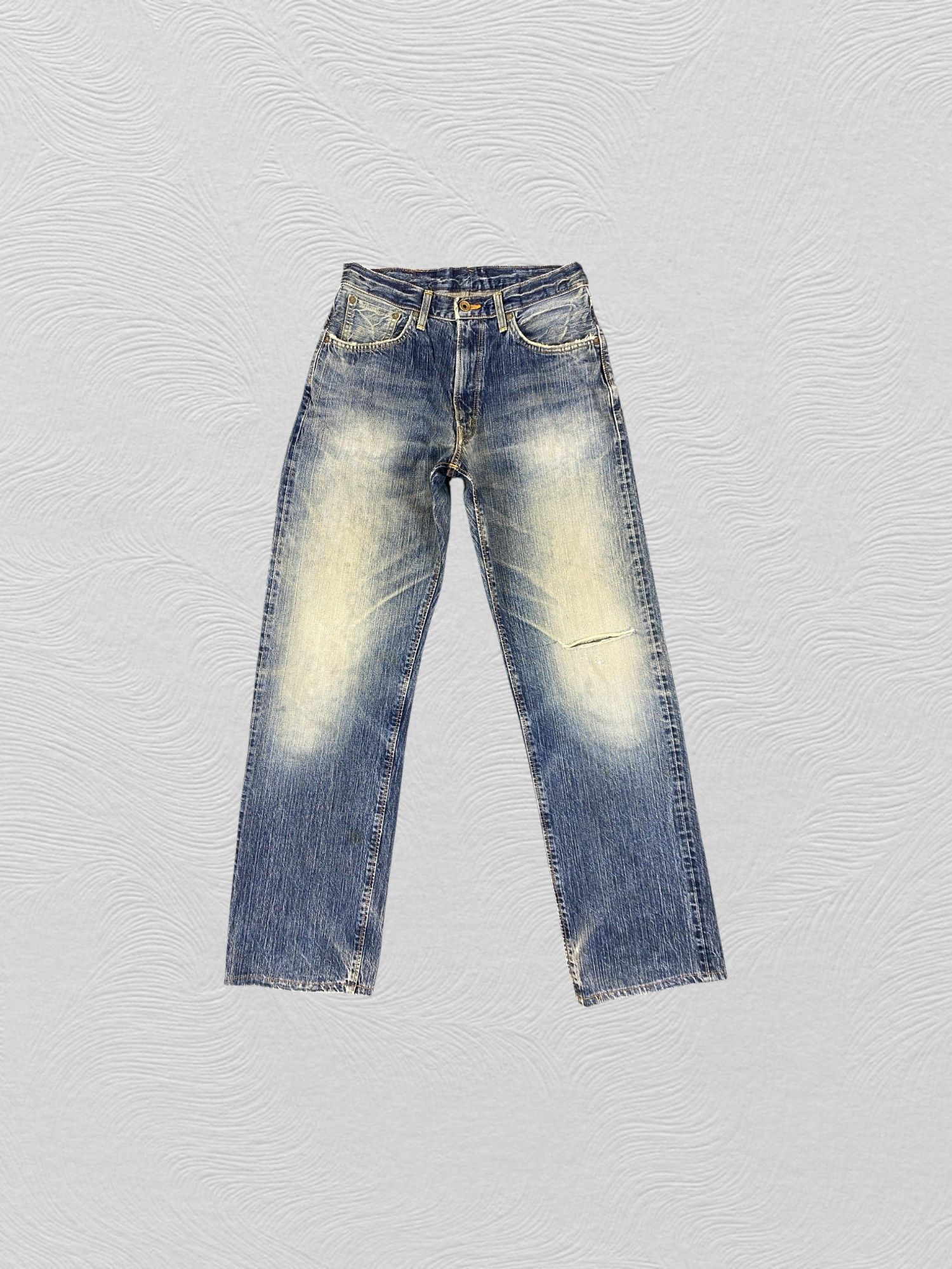 Edwin Vintage Edwin Selvedge Distressed Clawmark 30x32.5-JN3272 Size US 30 / EU 46 - 1 Thumbnail