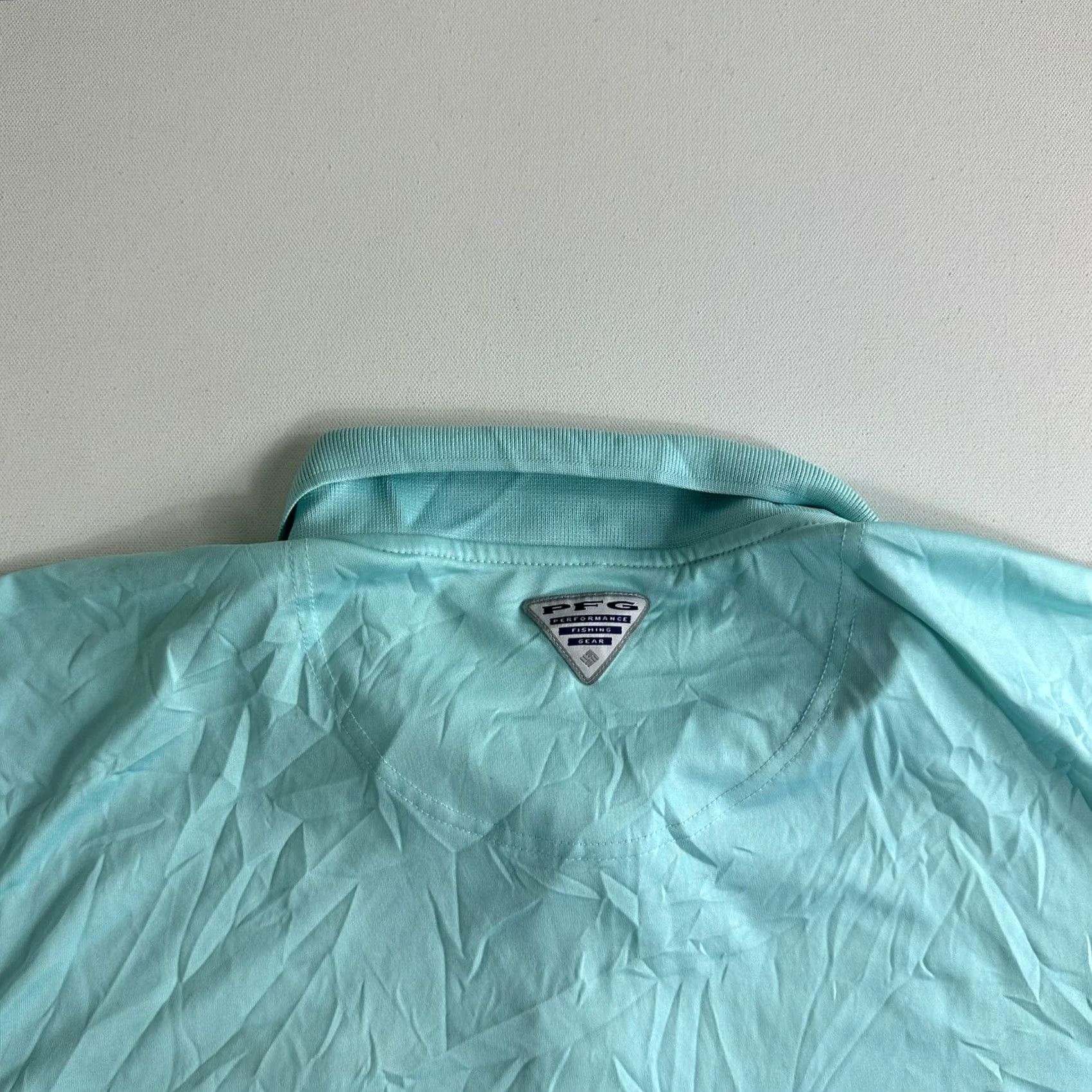 Vintage Columbia Terminal Tackle Polo Shirt Mens Size 2XL Fishing Blue Size US XXL / EU 58 / 5 - 7 Thumbnail