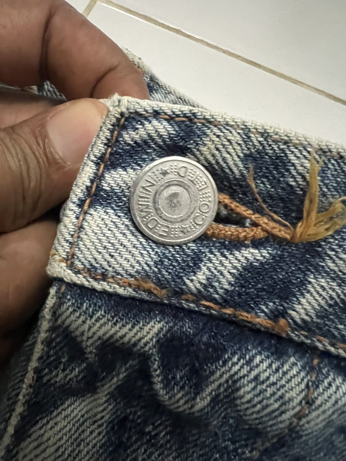 Edwin × Japanese Brand × Vintage Edwin Japan - vintage washed blue Japan Edwin Size US 34 / EU 50 - 4 Thumbnail