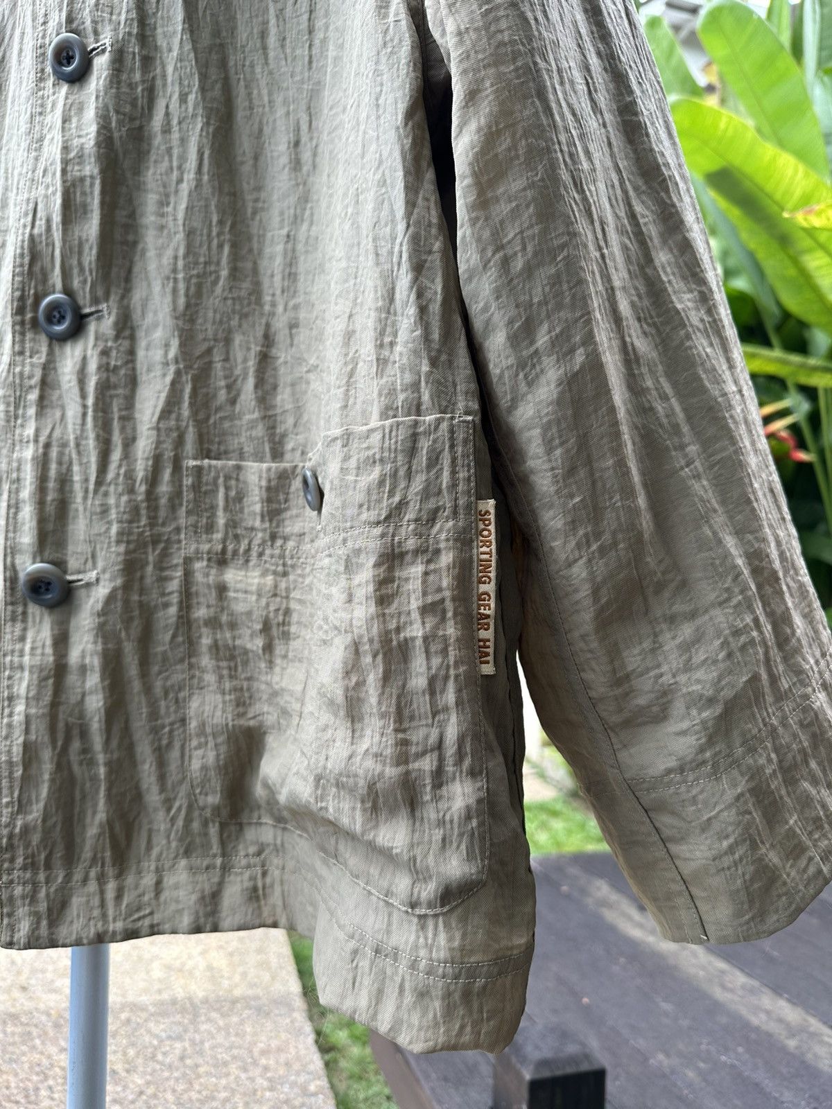 Hai Sporting Gear × Issey Miyake × Vintage Vintage Issey Miyake Hai sporting Gear 2 in 1 Jacket Size US M / EU 48-50 / 2 - 2 Thumbnail