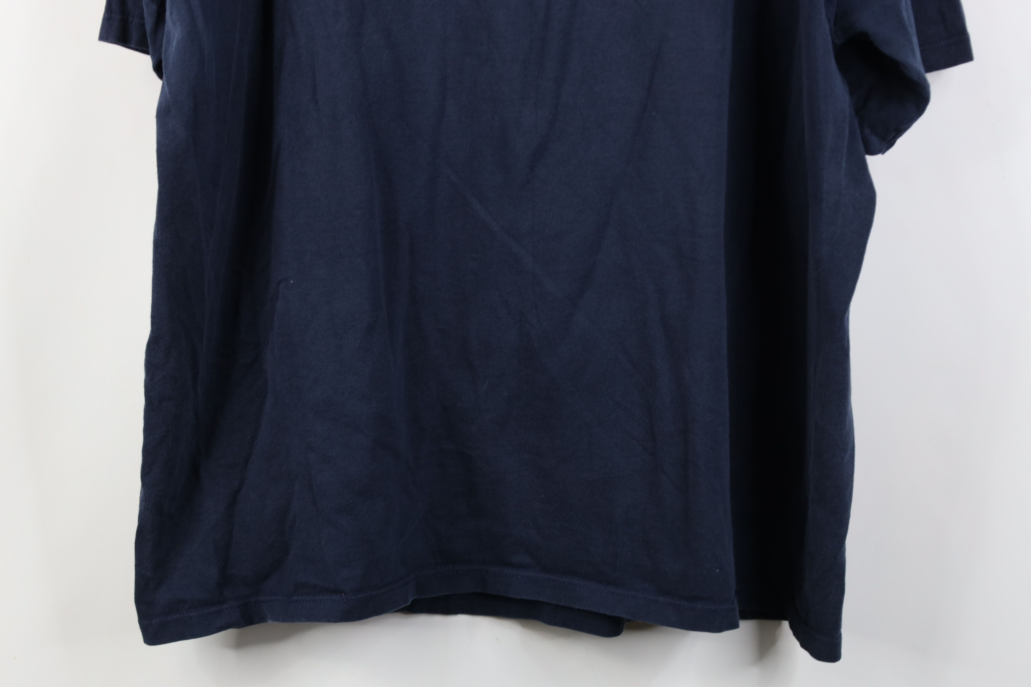 K-Swiss Vintage 90s K Swiss Classics Spell Out Box Logo T-Shirt Blue Size US XXL / EU 58 / 5 - 15 Thumbnail