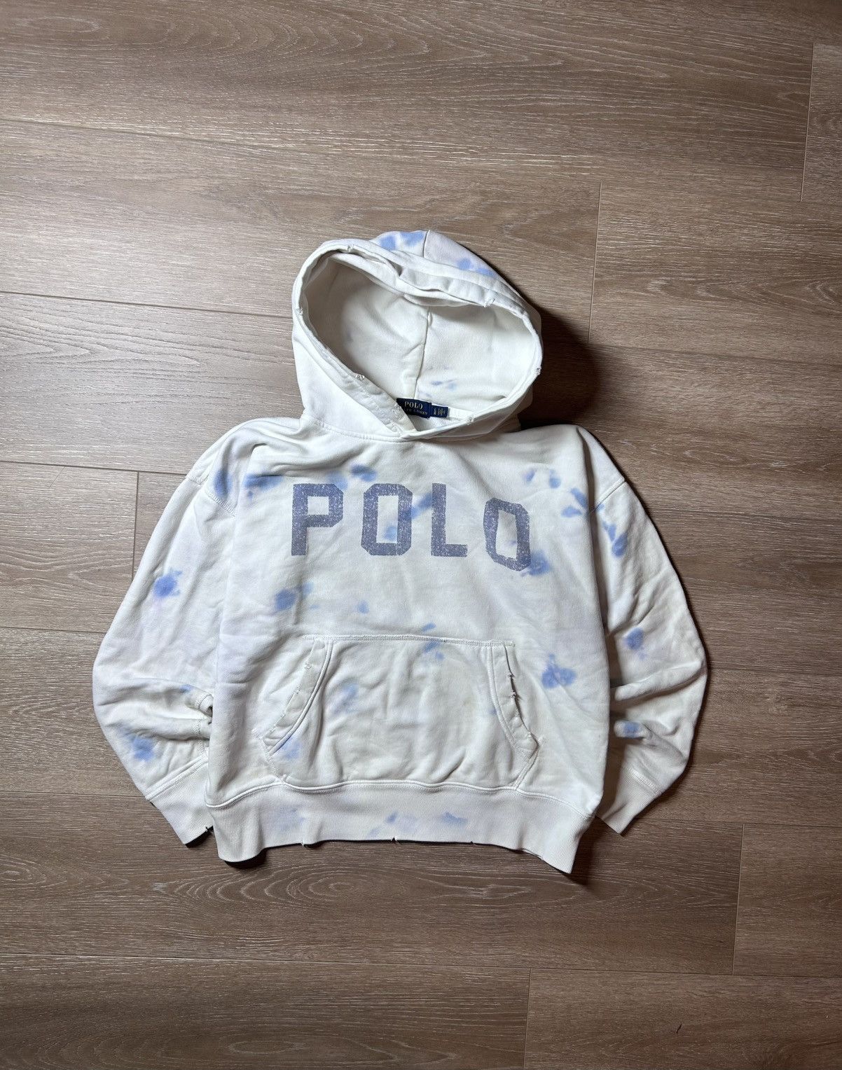 Polo Ralph Lauren Polo Ralph Lauren Women's Pastel Tie Dye Hoodie Sweatshirt L Size L / US 10 / IT 46 - 1 Thumbnail