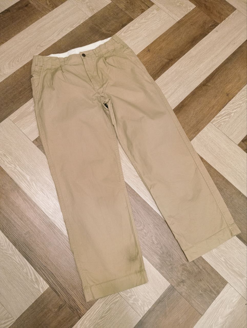 Beams Japan BEAMS JAPAN BAGGY COTTON PANTS Size US 34 / EU 50 - 2 Thumbnail