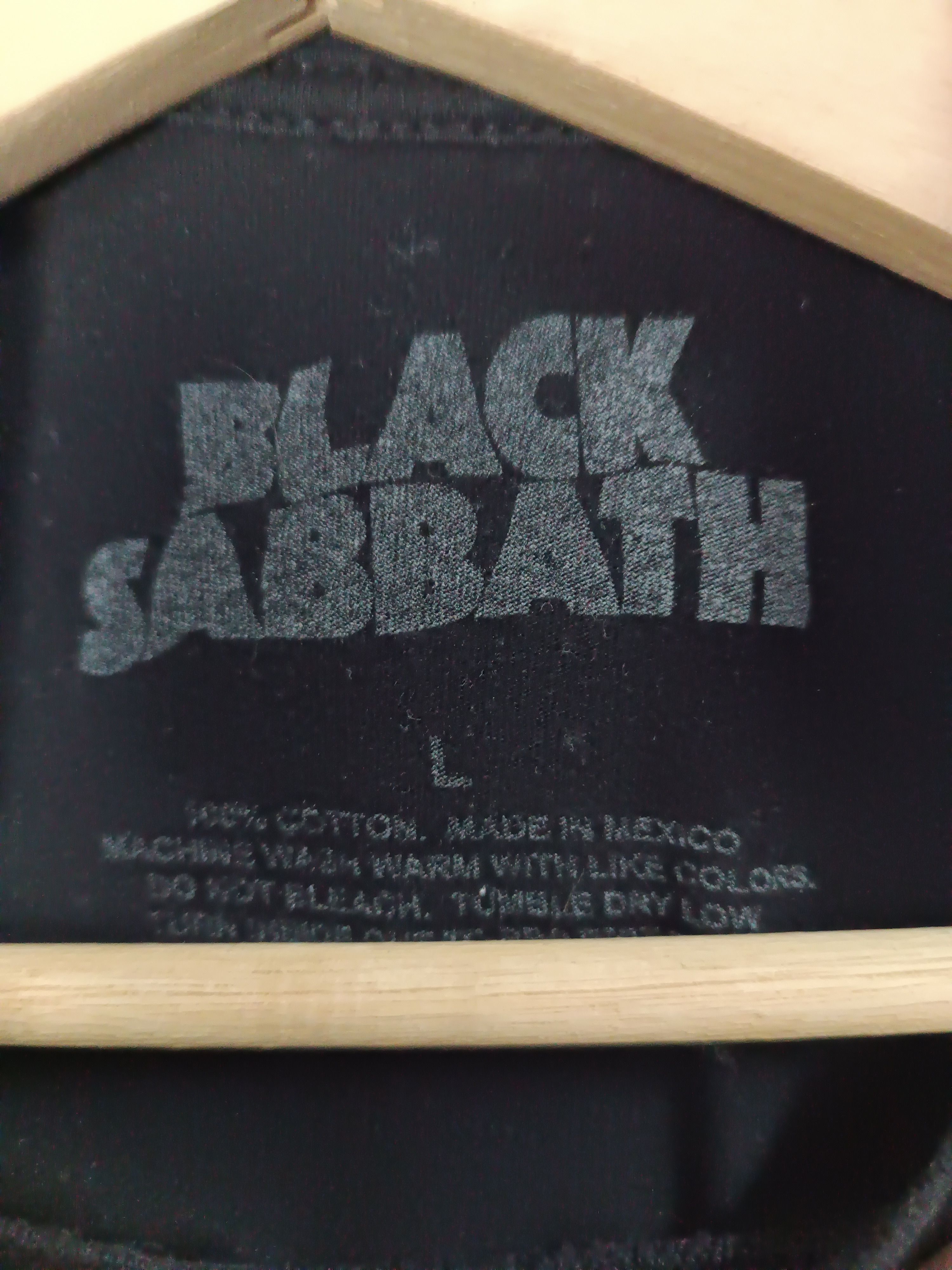 Band Tees VINTAGE BLACK SABBATH BLACK LIVE MATTER TEE dio metallica Size US L / EU 52-54 / 3 - 7 Thumbnail