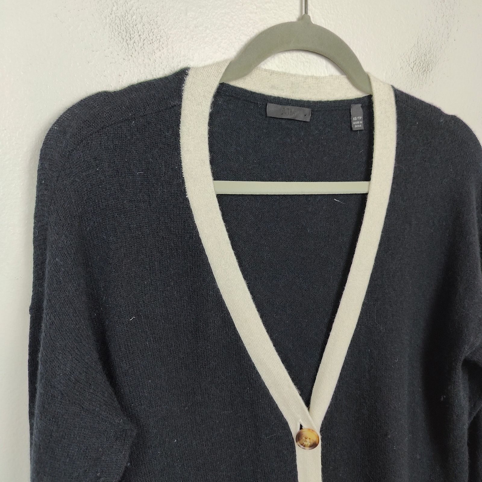 ATM Anthony Thomas Melillo ATM Anthony Thomas Melillo Oversized Wool Cashmere Cardigan Size XS / US 0-2 / IT 36-38 - 2 Thumbnail