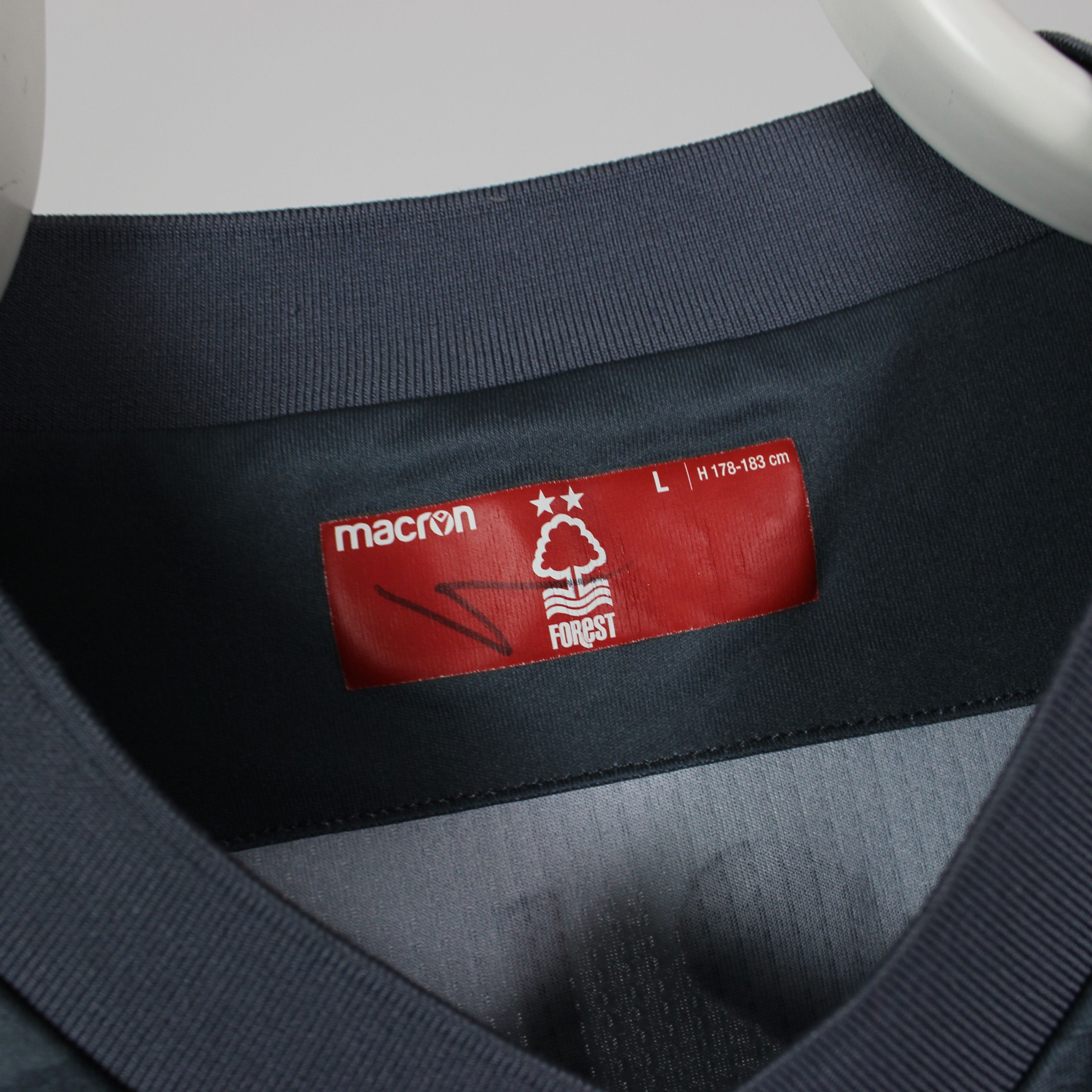 Macron Nottingham 2020-2021 Away Soccer Jersey Footbal Shirt L Size US L / EU 52-54 / 3 - 7 Thumbnail