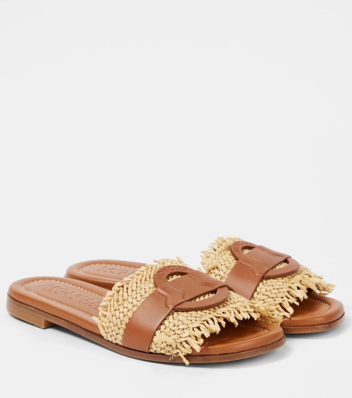 Moncler o1y1125 Flats in Tan/Beige Size US 7 / IT 37 - 1 Thumbnail