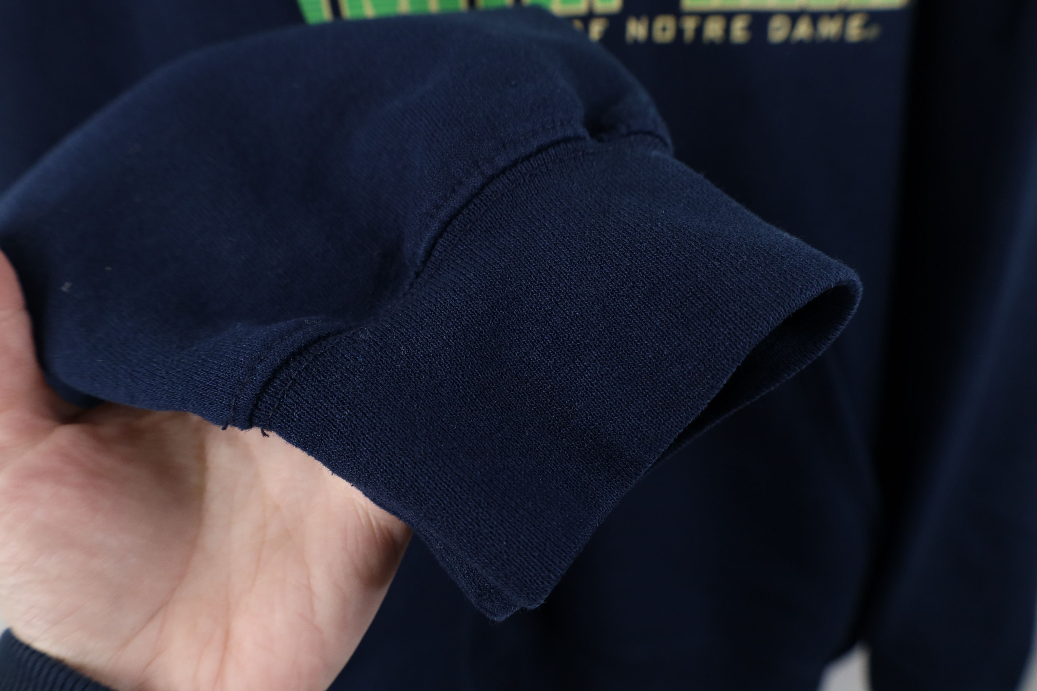 Adidas Vintage Y2K Adidas Notre Dame University Hoodie Sweatshirt Size US XL / EU 56 / 4 - 8 Thumbnail