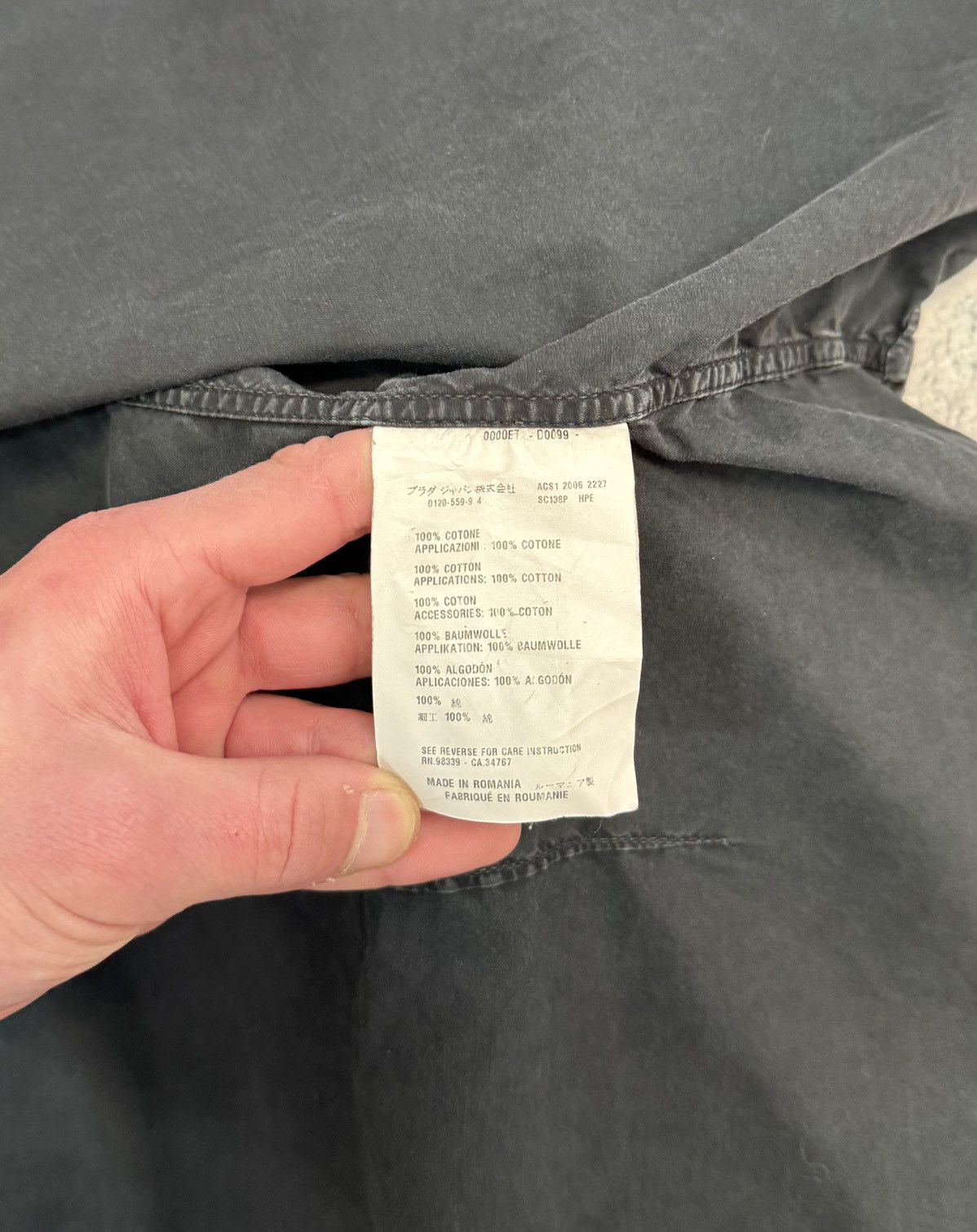 Prada Vintage Prada Military Shirt Utility Cotton Men 45 L Rare Size US L / EU 52-54 / 3 - 5 Thumbnail