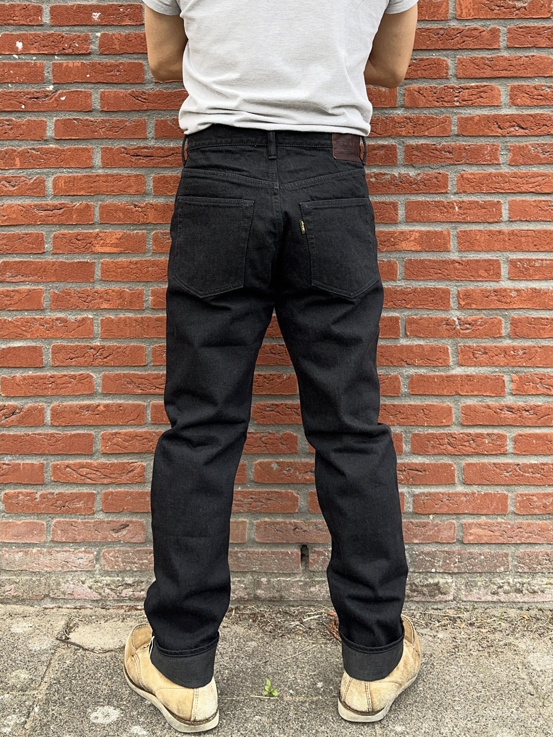 Japanese Brand AUBERGE PHIL MENPU Black Selvedge Jeans W32 x L32 Size US 32 / EU 48 - 18 Thumbnail