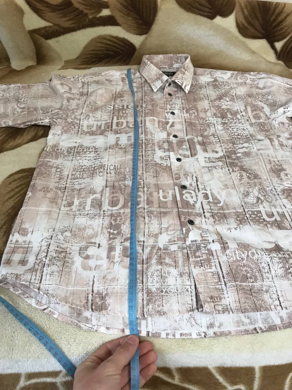 Vintage 🔥 RARE Versace Classic Vintage Drill Shirt Short Sleeve Y2K Size US XL / EU 56 / 4 - 11 Thumbnail