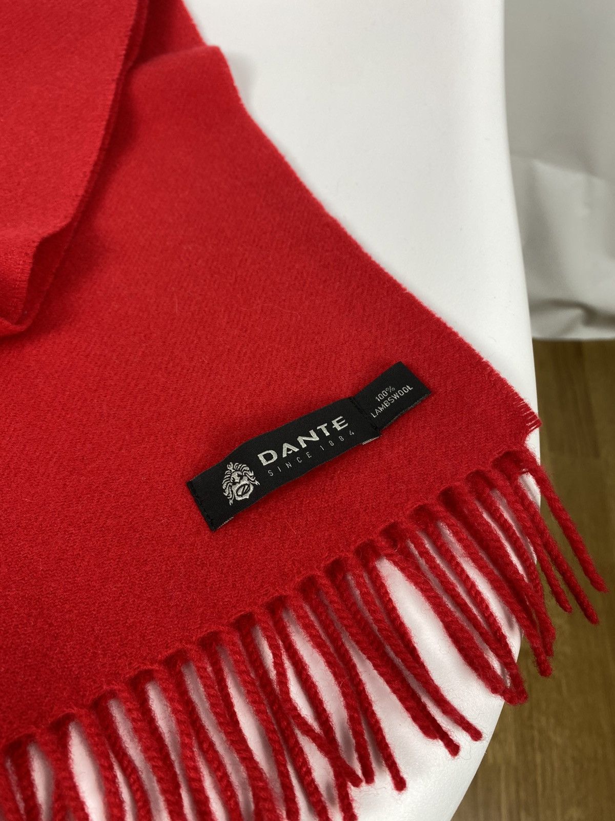 Designer Dante Since 1884 Lambswool Scarf Size ONE SIZE - 3 Thumbnail