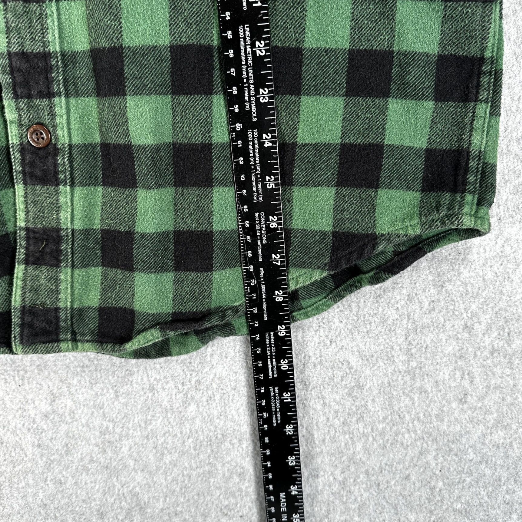 Orvis Orvis Flannel Shirt Mens Medium Green Black Plaid Button Front Pockets Casual Size US M / EU 48-50 / 2 - 6 Thumbnail