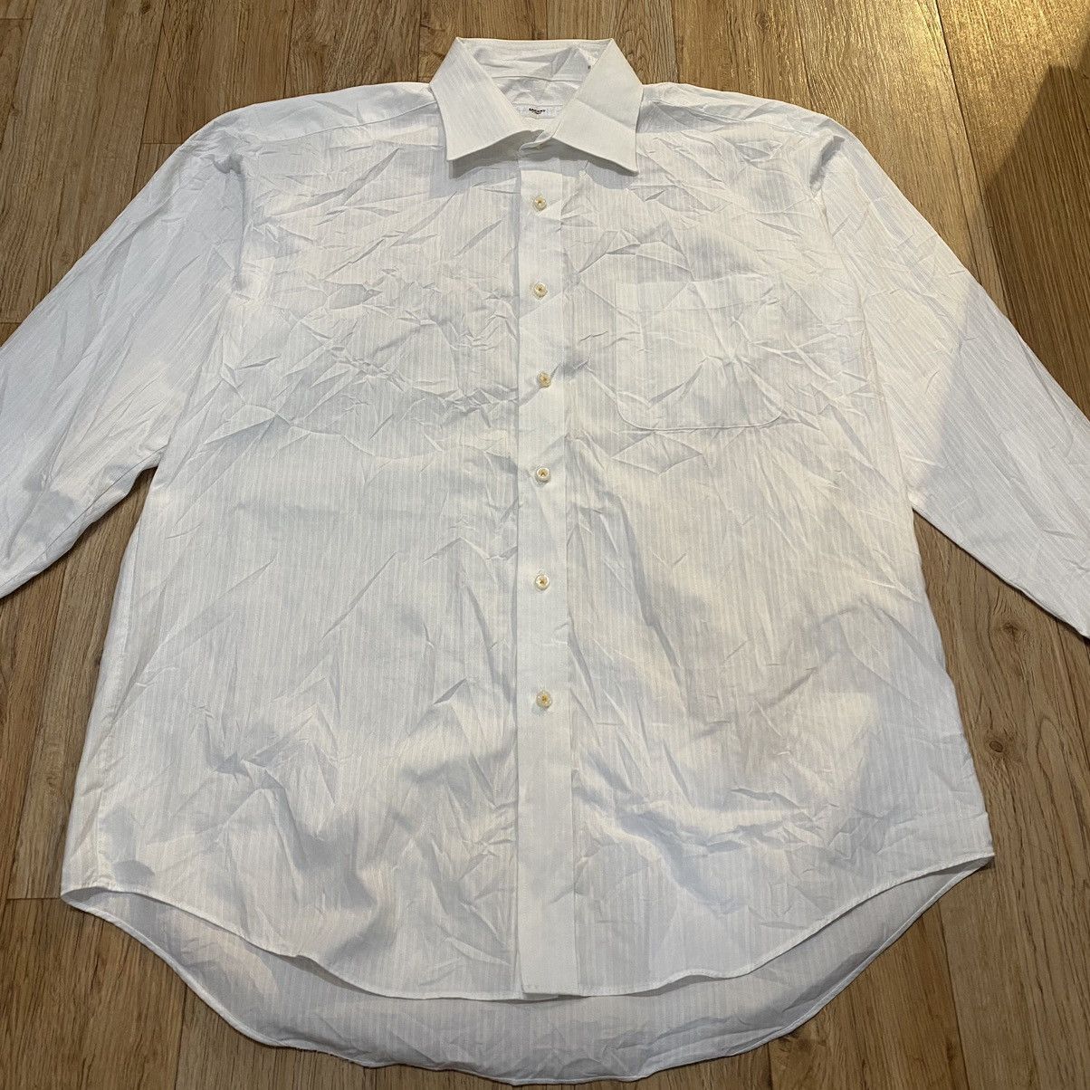 Yohji Yamamoto 2000s Sacsny Y'Saccs - Yohji Yamamoto Shirts Button Up Size US XL / EU 56 / 4 - 4 Thumbnail