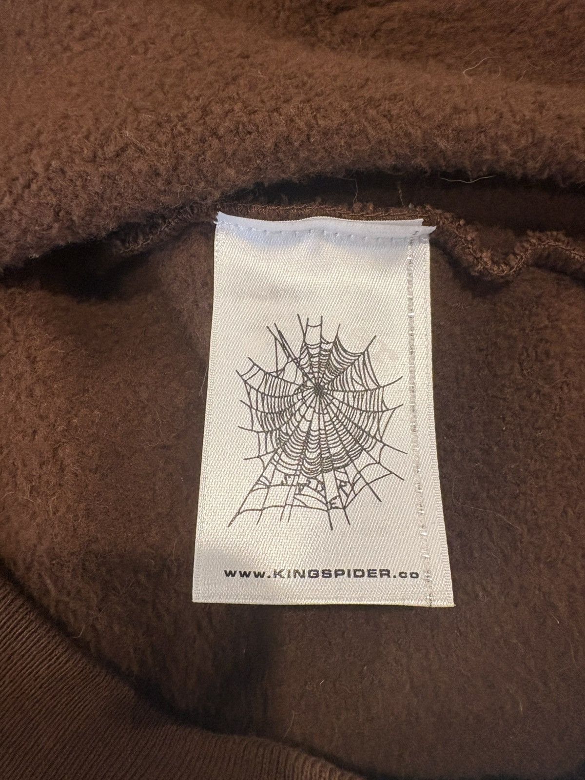 Sp5der Sp5der Hoodie Brown Rhinestone Size US L / EU 52-54 / 3 - 4 Thumbnail