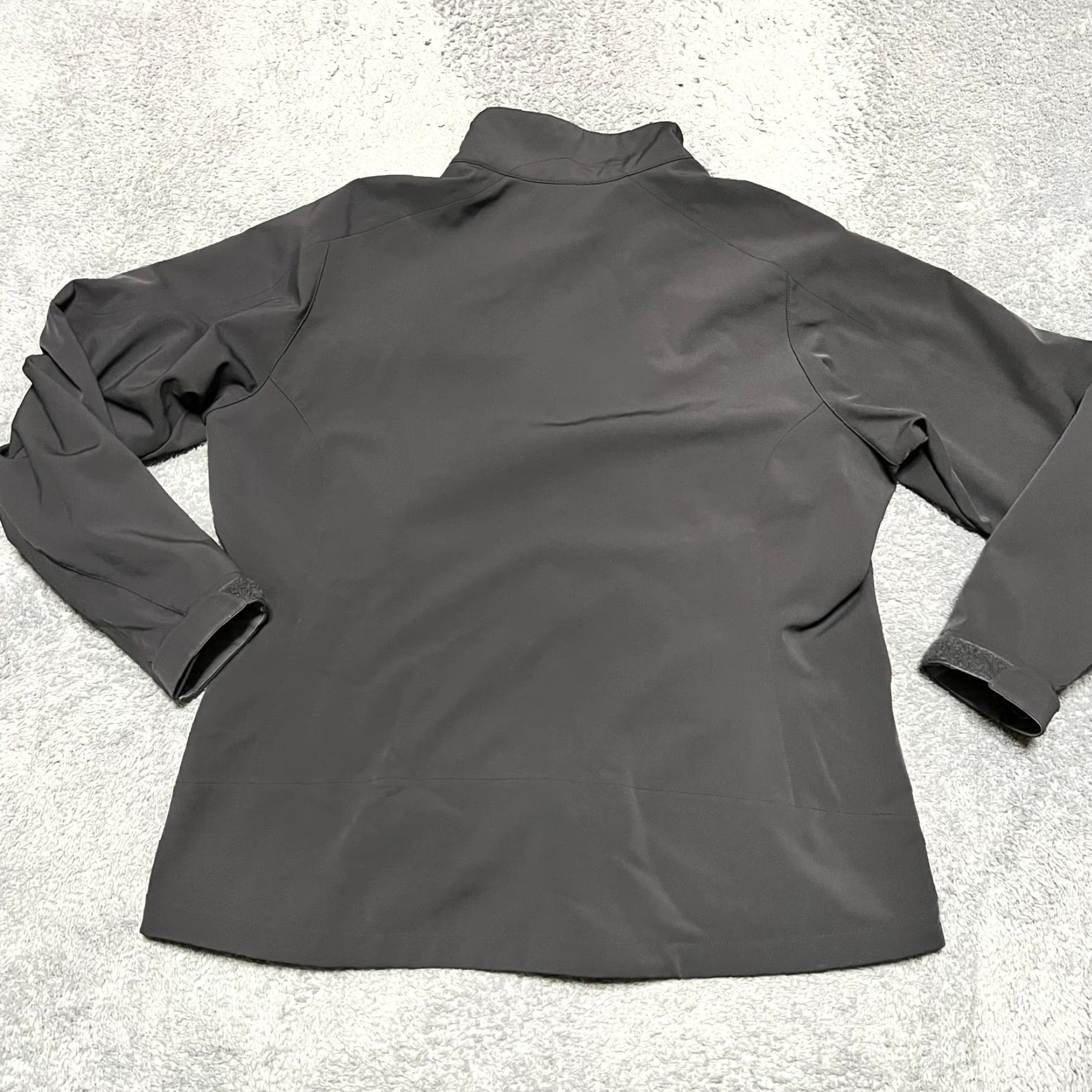 Vintage REI Jacket Womens XL Soft Shell Nylon Black Gray Outdoors Nylon Jacket Womens XL Regular Black Gray Outdoors Nylon Mens? Size XL / US 12-14 / IT 48-50 - 3 Thumbnail