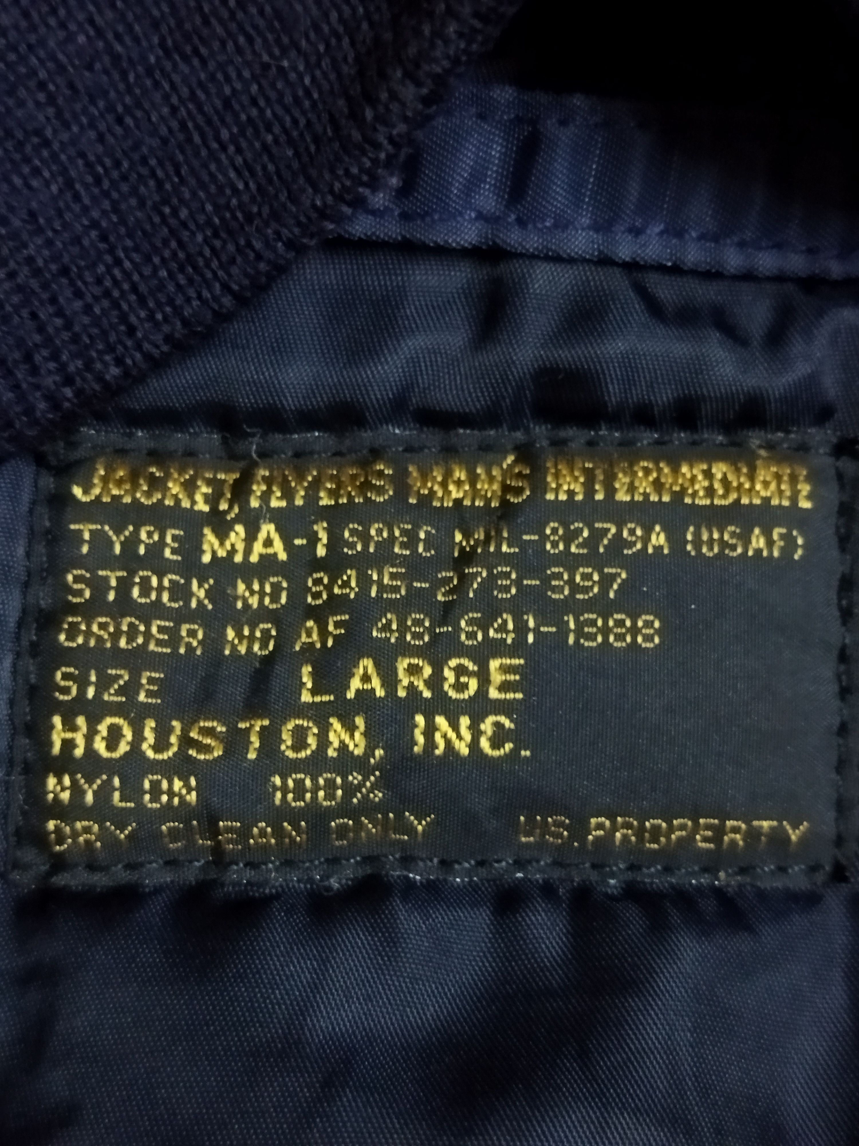 Vintage Vintage Us Air Force Bomber Jacket Size US L / EU 52-54 / 3 - 7 Thumbnail
