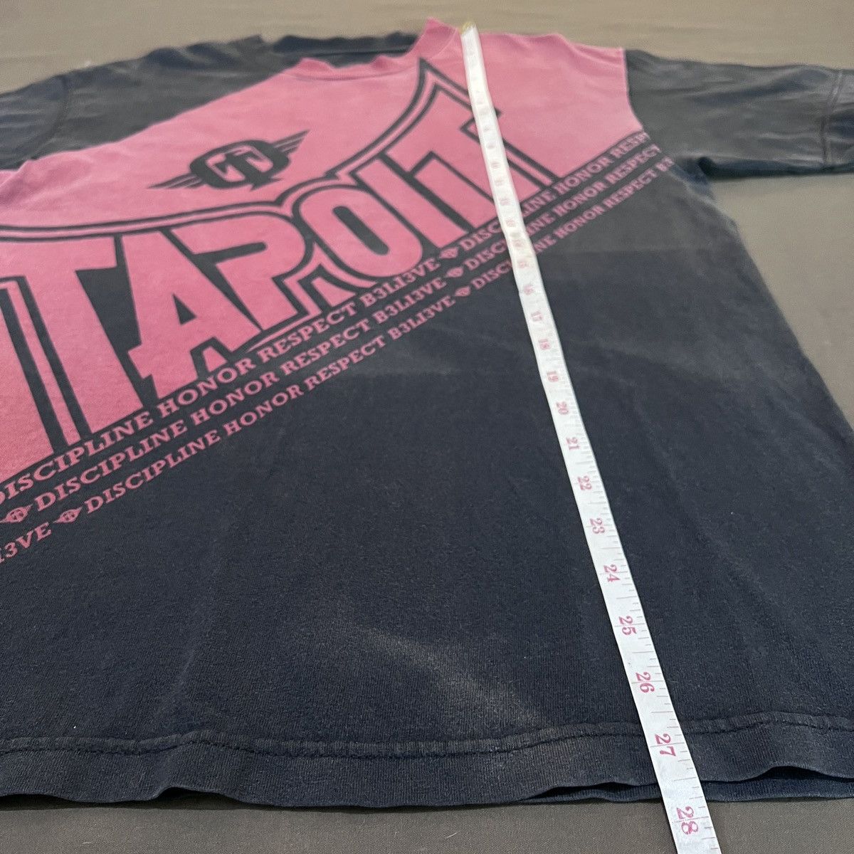 Tapout Tapout Promo Tee size M Faded Size US M / EU 48-50 / 2 - 8 Thumbnail