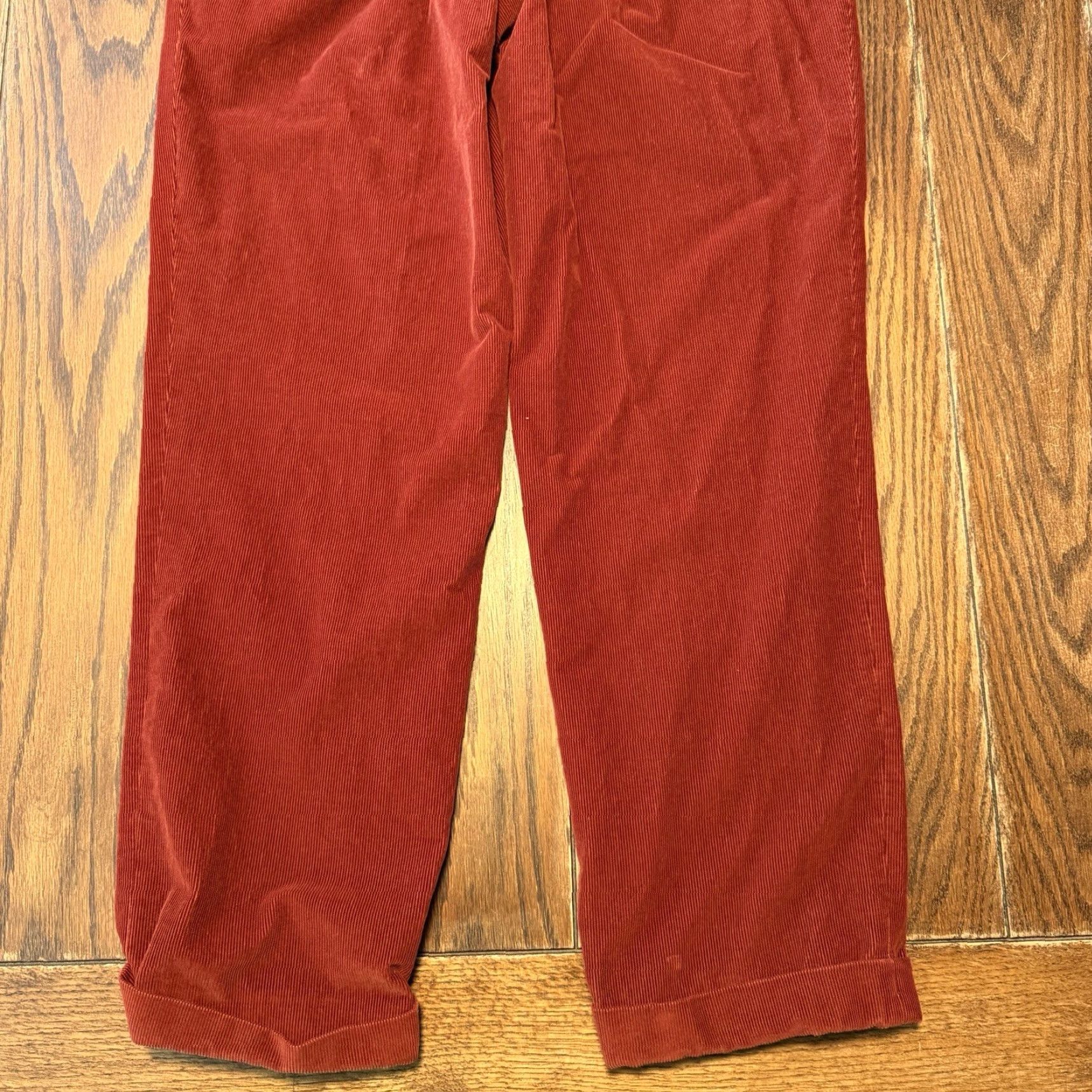Velvet Ben Silver Charleston Pants Men’s 36x32 Brown Corduroy Velvet Italy Cuffed Size US 38 / EU 54 - 6 Thumbnail