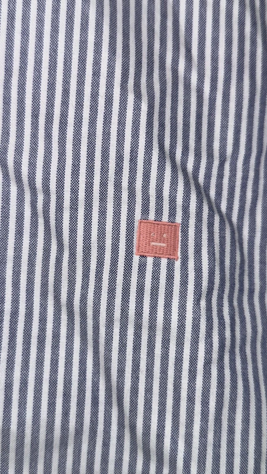 Acne Studios Acne Studios blue stripped shirt Ohio Face AW17 button up Size US S / EU 44-46 / 1 - 4 Thumbnail