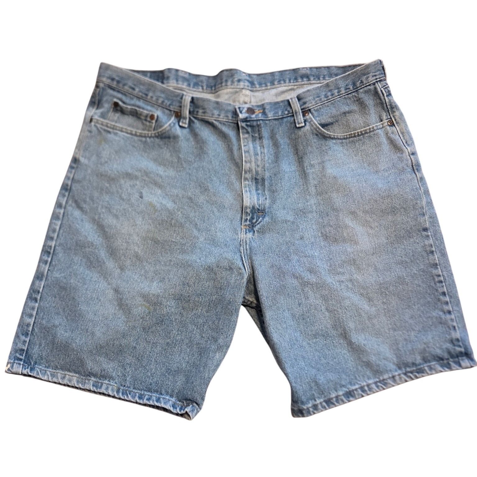 Wrangler Vintage Blue Denim Wrangler Shorts Size 42 Reg Size US 42 / EU 58 - 1 Thumbnail