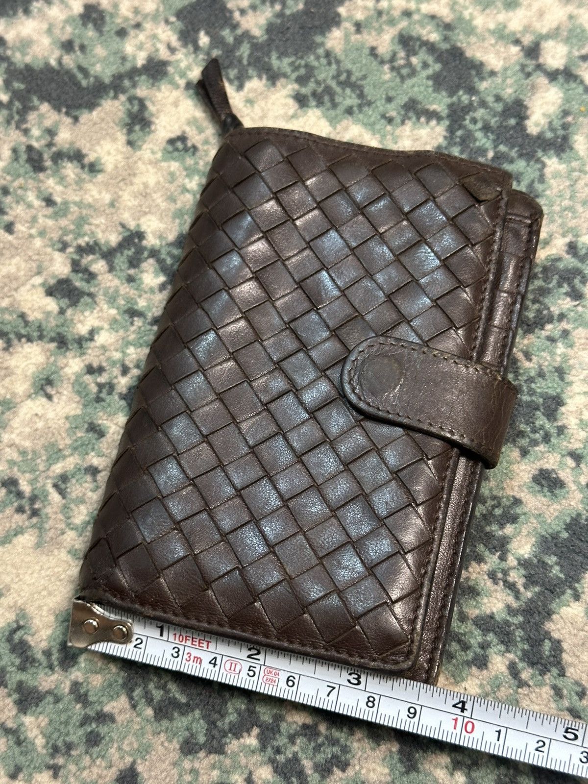 Bottega Veneta Bottega Veneta Intrecciato Brown Leather Zipper Wallet Size ONE SIZE - 19 Thumbnail