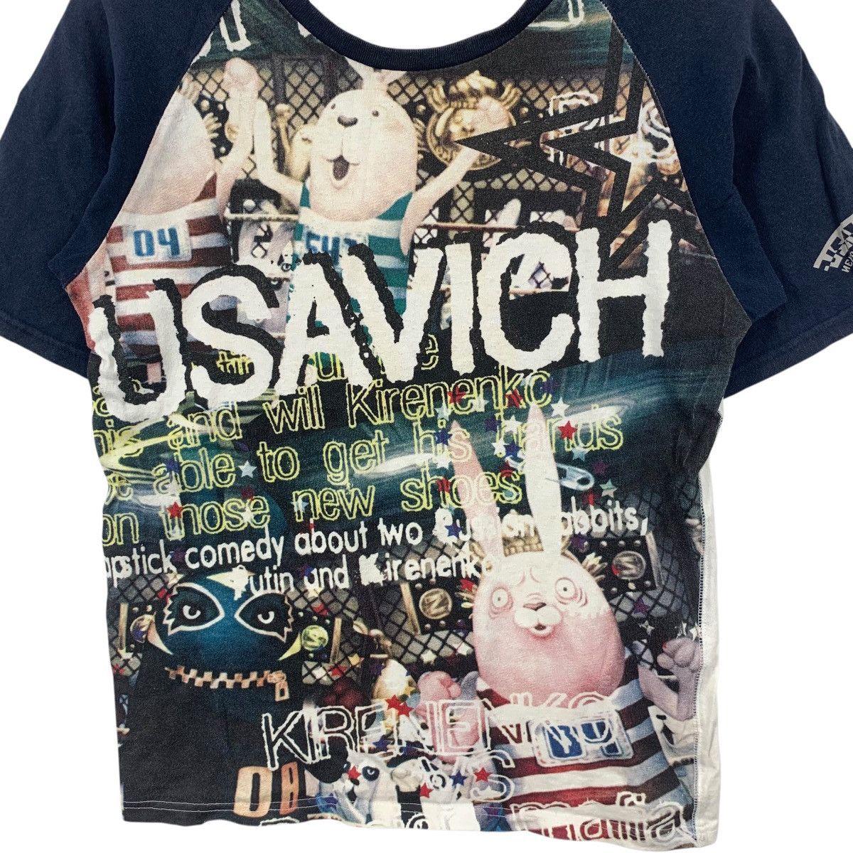 Mtv MTV JAPAN USAVICH Krenenko Mafia Cartoon Tee Shirt Top Size US S / EU 44-46 / 1 - 6 Thumbnail