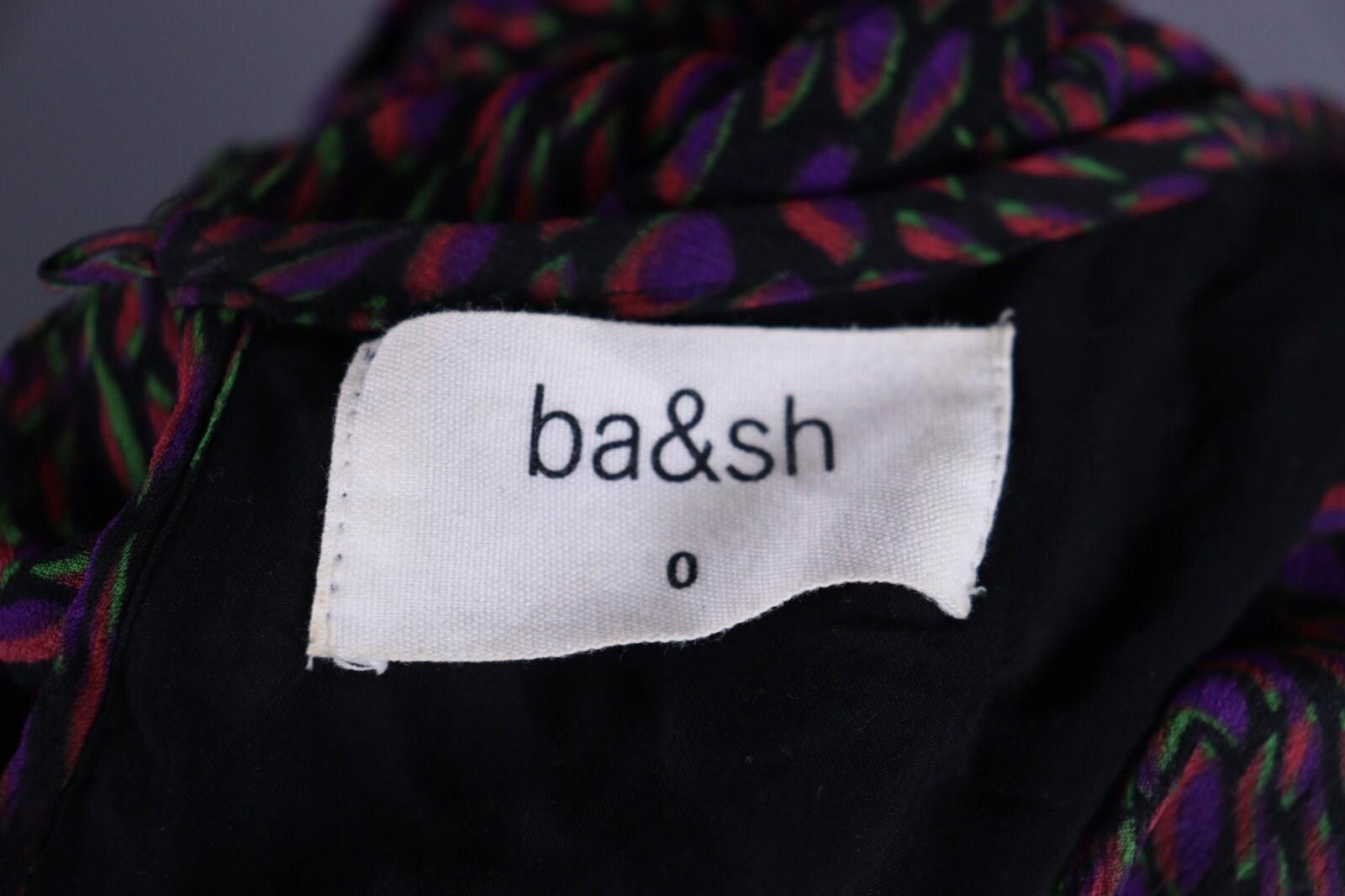 Wilkes Bashford BA&SH Multicolor Floral Relaxed Mesh Dress Size 0 / XS Size XS / US 0-2 / IT 36-38 - 11 Thumbnail