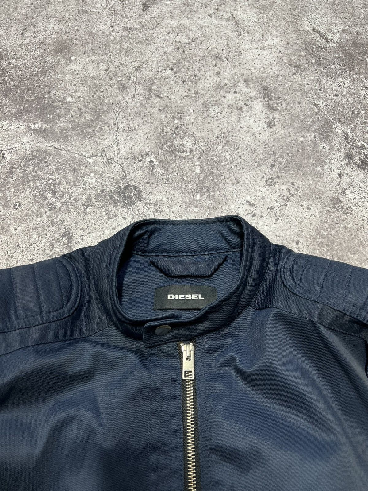 Diesel Vintage Y2K Diesel Biker Jacket Streetwear 90s Style Size US L / EU 52-54 / 3 - 10 Thumbnail