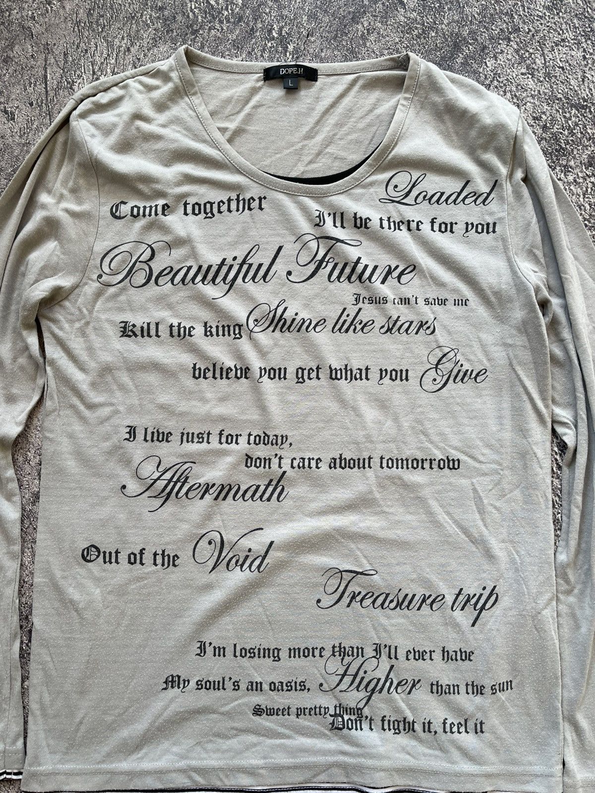 Japanese Brand Y2K Dipeh ifsixwasnine longsleeve Size US L / EU 52-54 / 3 - 3 Thumbnail