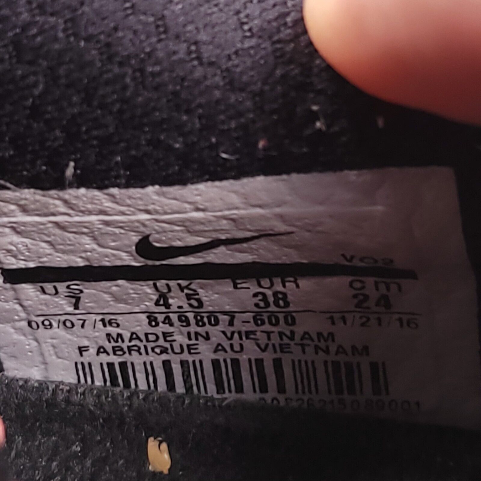 Nike Nike Metcon 3 Shoe Womens Size 7 849807-600 Pink Black Blue Size US 7 / IT 37 - 9 Thumbnail