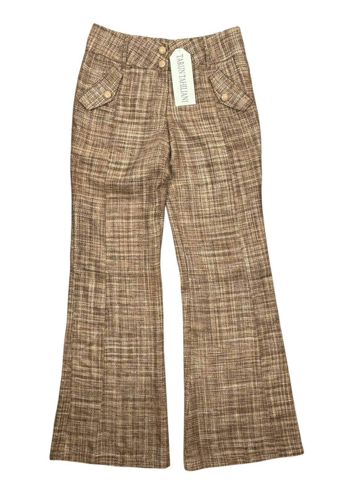 Other Tarun Tahiliani Cotton Pants Bootcut Knit size M Size 28" / US 6 / IT 42 - 8 Thumbnail